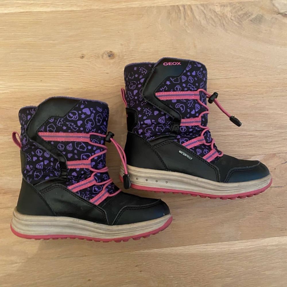 Geox Winter boots toddler girl size:12
